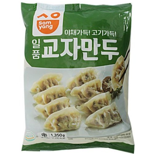 삼양식품 일품 교자만두 1.35kg이미지입니다. 누르면 해당 게시물로 새창이동합니다.