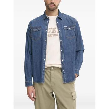 게스 플랩 포켓 데님 셔츠 M4YH02D3PF6 T