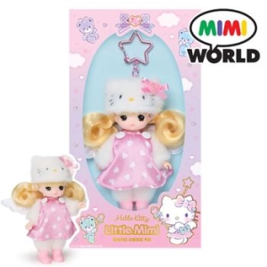 산리오 캐릭터즈 리틀미미 키링 시리즈 헬로키티 인형 키링.. 35128693