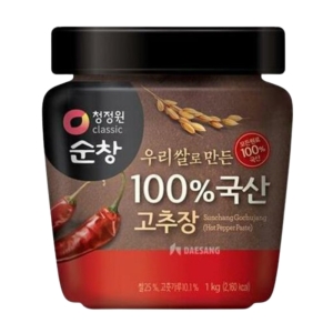 청정원 순창 우리쌀로 만든 100% 국산 고추장 1kg이미지입니다. 누르면 해당 게시물로 새창이동합니다.