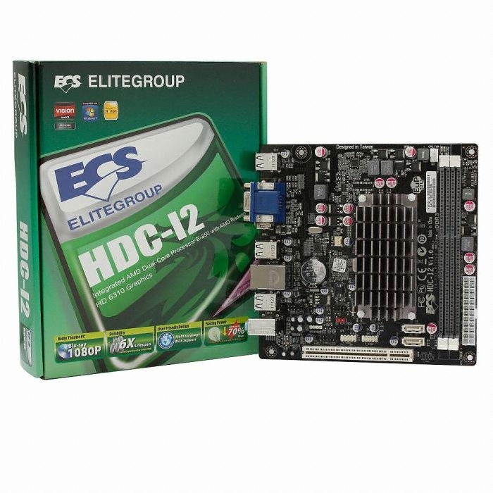 ECS HDC-I2 V1.0 (E350)_이미지