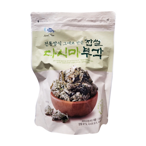 오가네 찹쌀 다시마 부각 250g (1개)