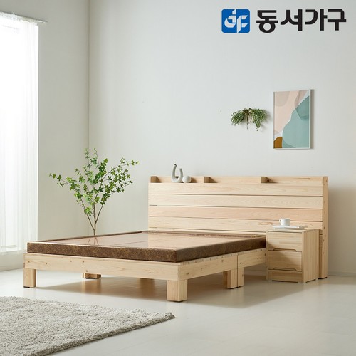 동서가구 로제 호텔형 편백나무 돌침대 Q