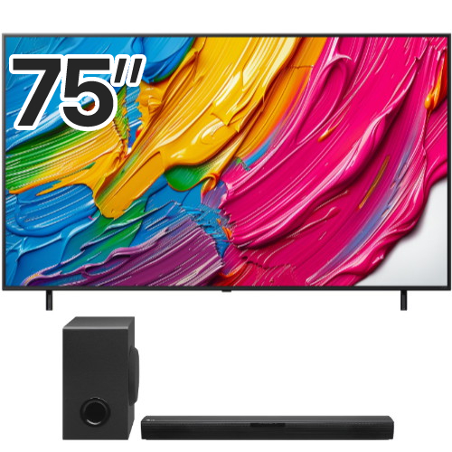 LG전자 QNED AI 75QNED80AKA (스탠드+사운드바, SQC1)