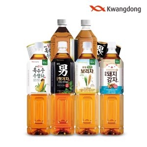 V라인 옥수수수염차 1.5L 6개 + 헛개차 1.5L 6개