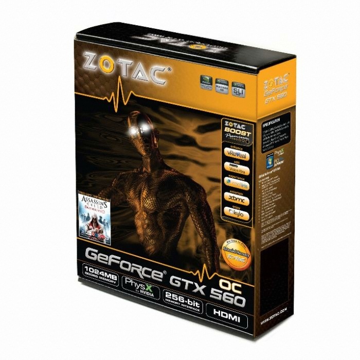 ZOTAC 지포스 GTX560 OC D5 1GB_이미지