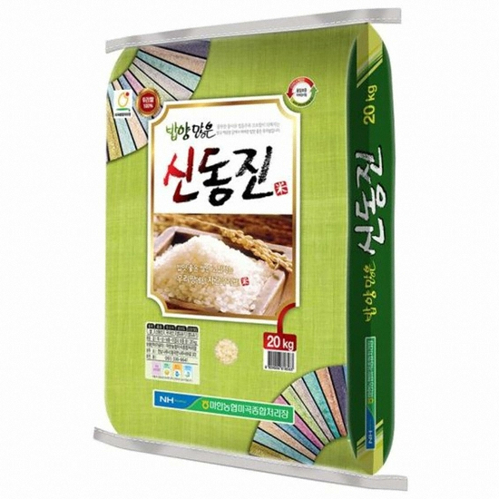나주마한농협  밥양많은 신동진쌀 20kg (20년산) (1개)
