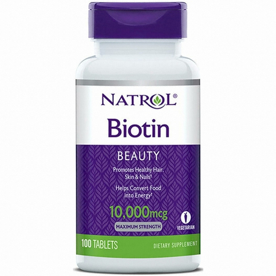 나트롤 비오틴 맥시멈 스트랭스 100정 (해외) (3개)
