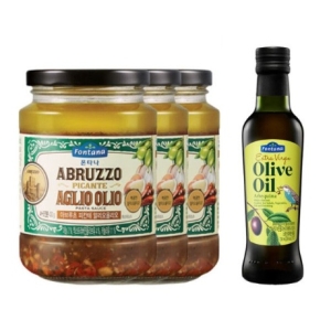 알리오올리오 430g 3병 + 아르베끼나 1병