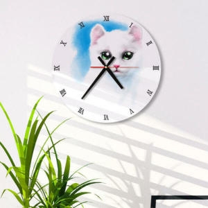 ik427 귀여운고양이인테리어벽시계