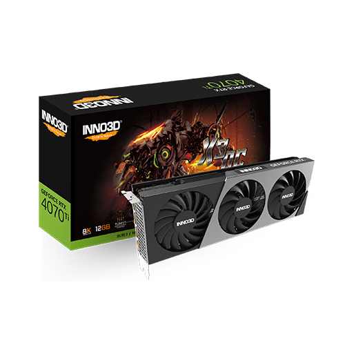 INNO3D 지포스 RTX 4070 Ti OC D6X 12GB X3