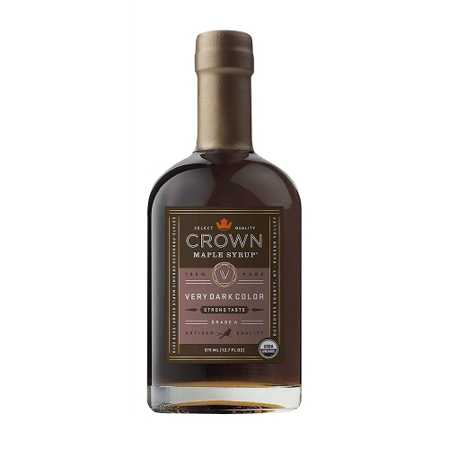  크라운 메이플 베리 다크 컬러 메이플 시럽 375ml Crown Maple Very Dark Color Strong Tas..