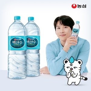 농심 백산수 무라벨 2L + 유라벨 2L이미지입니다. 누르면 해당 게시물로 새창이동합니다.