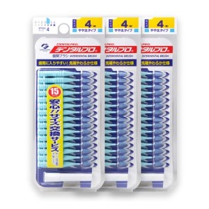 덴탈프로 잭스 치간칫솔 4호 1.2mm 15p 3개