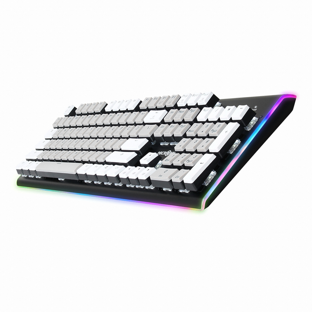 마이크로닉스 MANIC K735 엣지 RGB 카일박스축 (블랙, 백축)_이미지