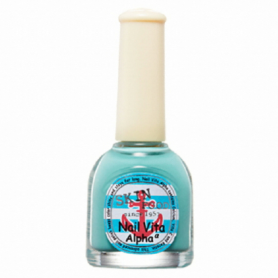 스킨푸드 네일 비타 알파 마린 블루 네일
