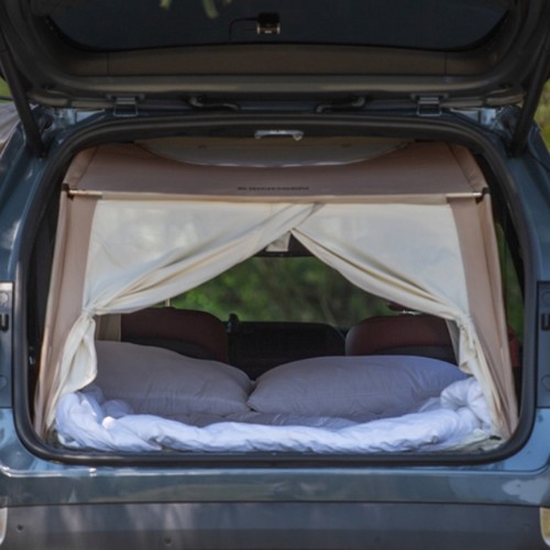 아이두젠 차박캠프 SUV 차량 트렁크 카텐트 (본체)_이미지