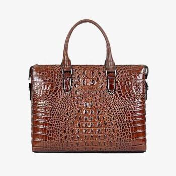 라일리 Rly 품격 있는 섬세한 악어 무늬 남성 서류가방 95007 S9554639