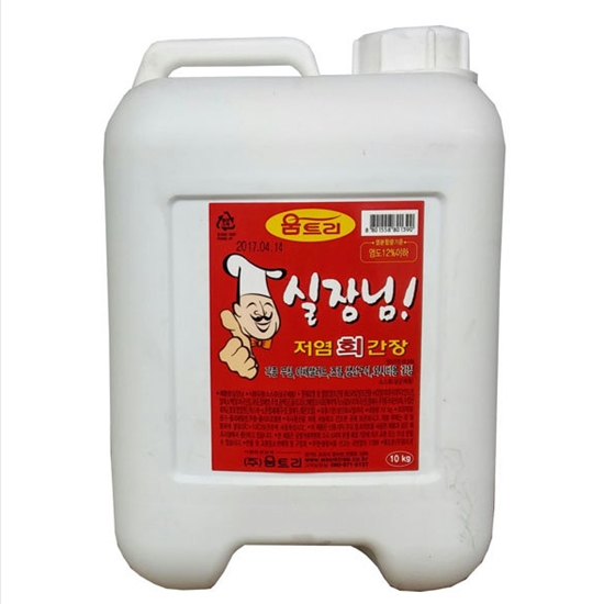움트리 실장님 저염 회간장 10kg (1개)