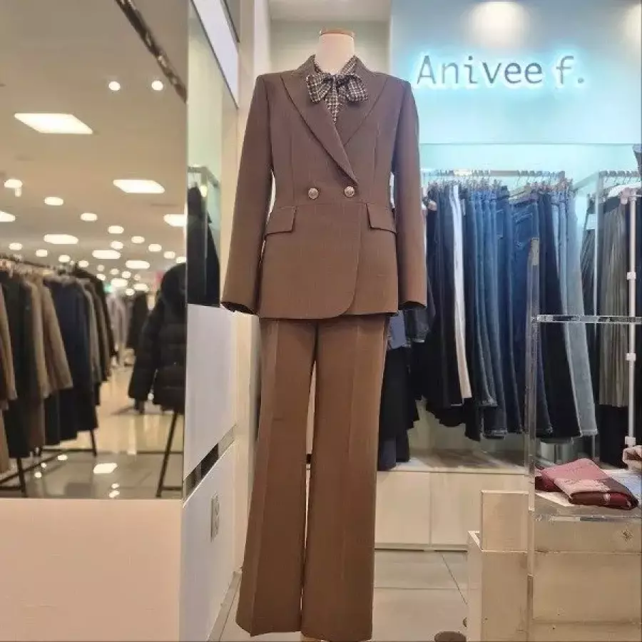아니베에프 Anivee f. 소매 롤업 더블 자켓 AA3AWJK330_이미지