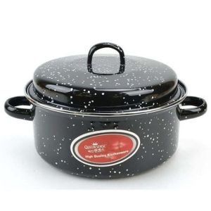 퀸센스 고구마 직화냄비 26cm / 법랑 직화구이 냄비