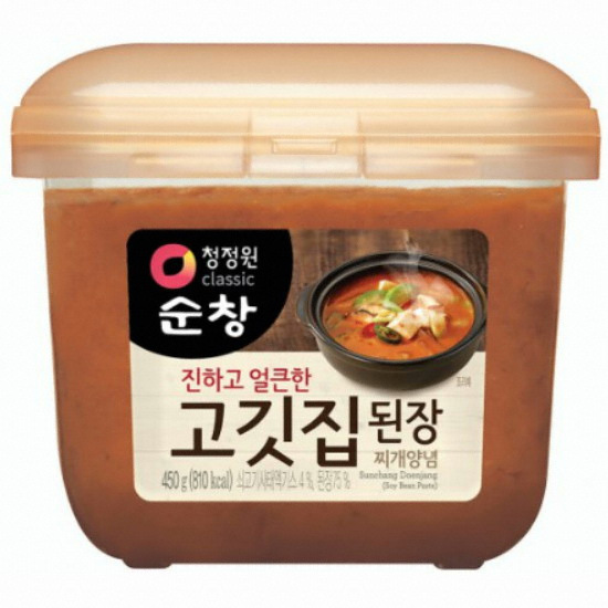 대상 청정원 고메레시피 고깃집 된장찌개양념 450g (2개)