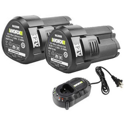 웍스 WA3505 + WA3713 세트 해외구매 (2.0Ah, 배터리 2개)