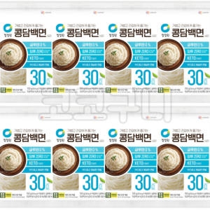 대상 청정원 콩담백면 사리 150g (8개)_이미지