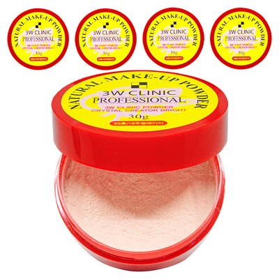 3W클리닉 내추럴 메이크업 파우더 30g (본품5개)_이미지