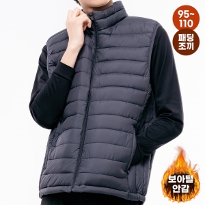 마우나케아 BFL 겨울 빵빵한 보아털 추위탈출 패딩조끼/털조끼 W2DPDVT-712_이미지