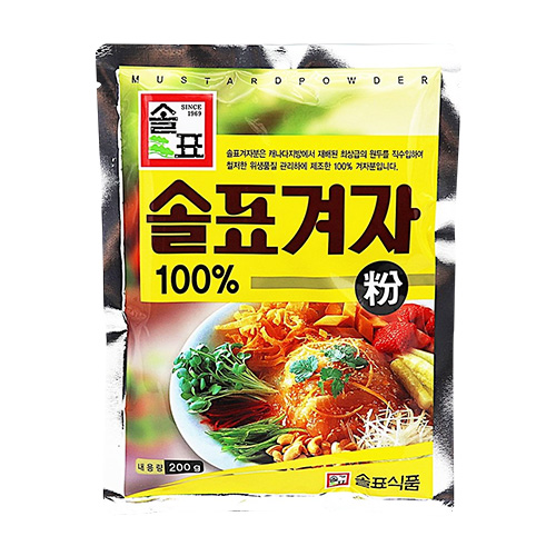 솔표식품 겨자분 200g