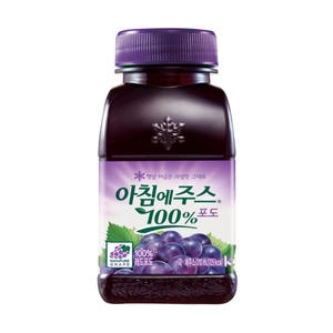 서울우유 아침에주스 포도 210ml (15개)_이미지