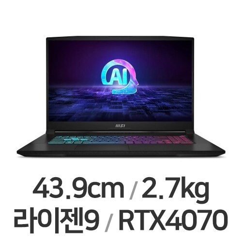 MSI GF�ø��� �ҵ� GF76 A AI B8VG-R9 QHD WIN11