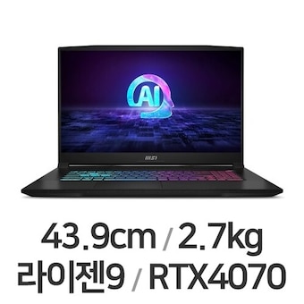 <b>MSI</b> GF시리즈 소드 GF76 A AI B8VG-R9 QHD WIN11