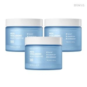 웰라쥬 리얼 히알루로닉 블루 토너 패드 70매 (3개)_이미지