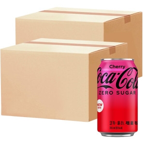 코카콜라음료 코카콜라 제로슈가 체리 355ml (48개)_이미지
