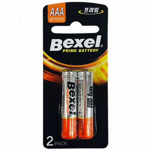벡셀 프라임 알카라인 AAA (2개)