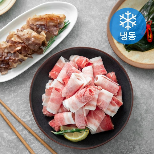 곰곰 돌돌말이 대패삼겹살 냉동 1kg (1개)_이미지