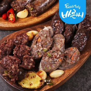 바른씨 천안 병천순대 1kg 지역명물 프리미엄 순대_이미지