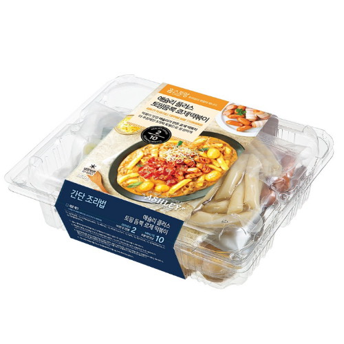 이랜드이츠 애슐리 플러스 토핑 듬뿍 로제 떡볶이 950g (1개)_이미지