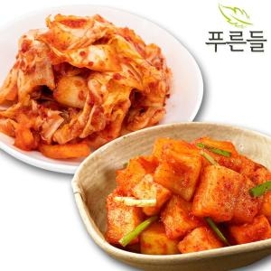 푸른들 전라남도 함평김치 맛김치 1kg + 깍두기 1kg_이미지