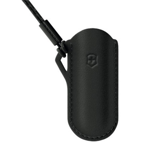 빅토리녹스 스몰 스위스 아미 나이프 전용 레더 파우치 다크 일루전 해외구매