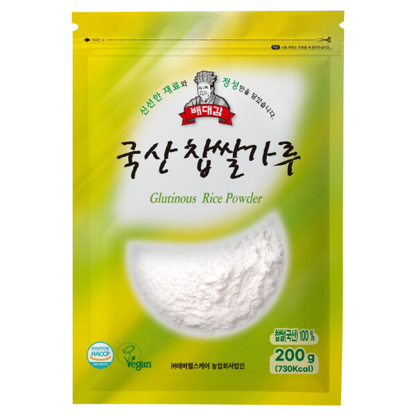 에버헬스케어 배대감 국산 찹쌀가루 200g (1개)