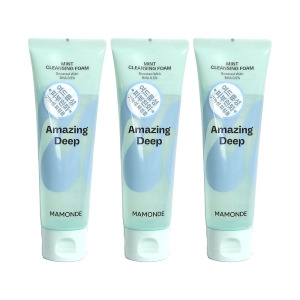 아모레퍼시픽 마몽드 어메이징 딥 민트 클렌징폼 120g (3개)