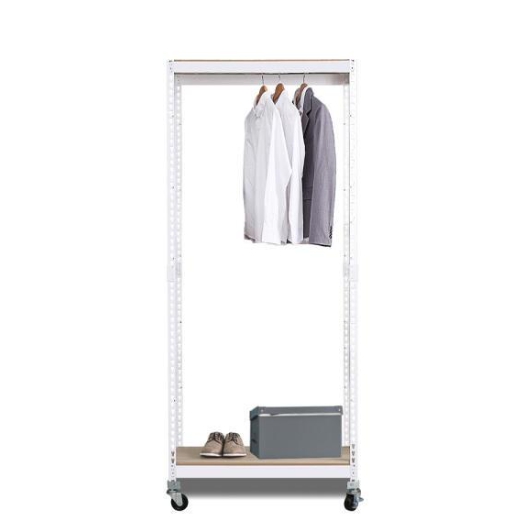 이동식행거 2단1봉 트롤리 시스템행거 800x500