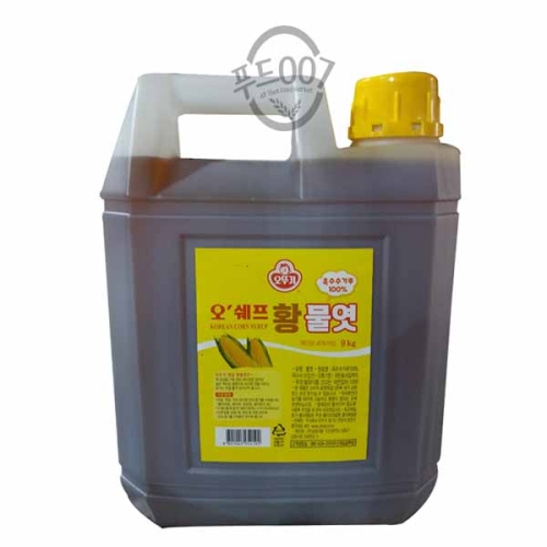 오뚜기 오쉐프 황물엿 9kg