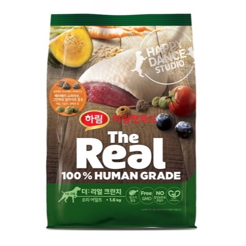 더리얼 독 크런치 오리 어덜트 1.6kg (2개)_이미지