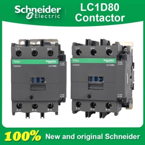 슈나이더 AC 접촉기 LC1D80 B7C F7C M7C Q7C 24V 110V 220V 380V 01 LC1D80F7C 80A 11..