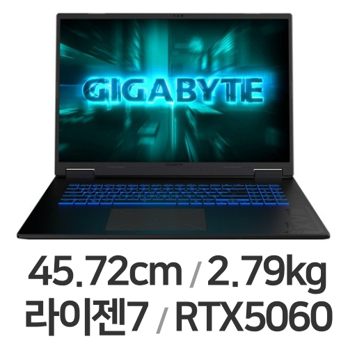 GIGABYTE 게이밍 A18 3VH이미지입니다. 누르면 해당 게시물로 새창이동합니다.