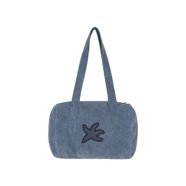 THE COLDEST MOMENT TCM corduroy starfish mini duffle bag navy 25102718 3.._이미지